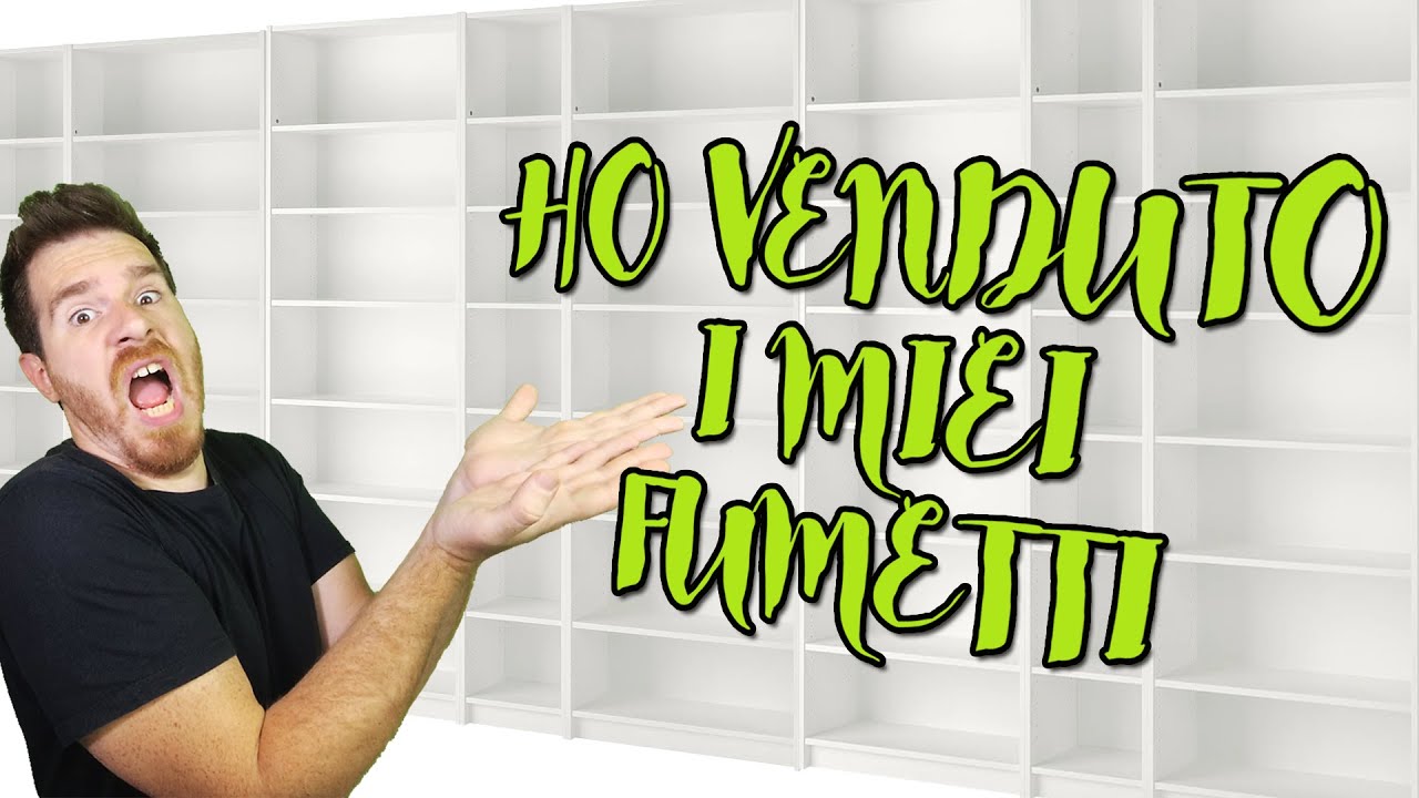 Ho VENDUTO i miei fumetti