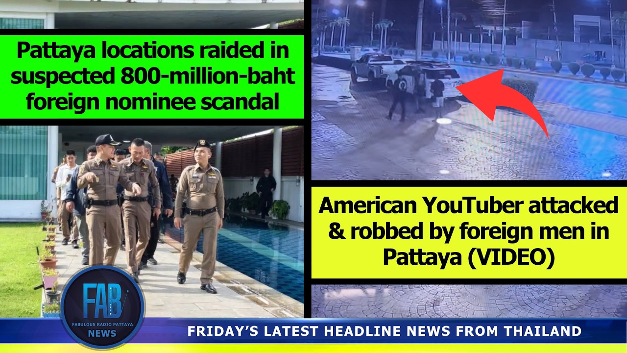 VERY LATEST NEWS FROM THAILAND in English (23 October 2026) from Fabulous Radio Pattaya