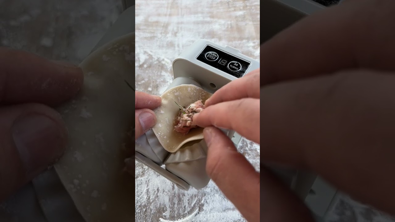 Извините за ожидание!Я добился успеха.#tiktokfood #dumplingmachine