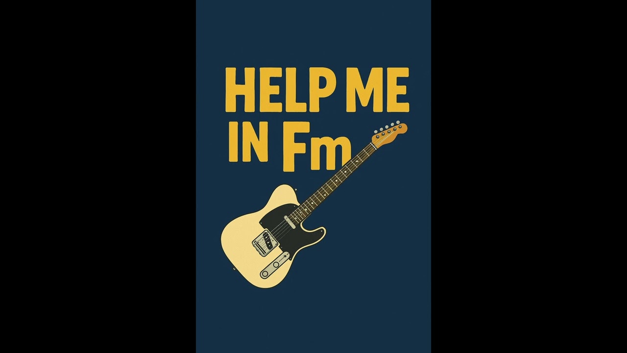 Help me in Fm (No Guitar) Real instruments Backing Track 106 BPM