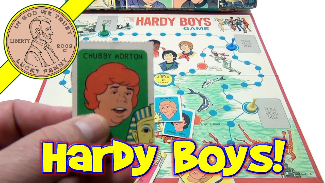 The Hardy Boys Vintage Board Game #4025, 1969 Milton Bradley