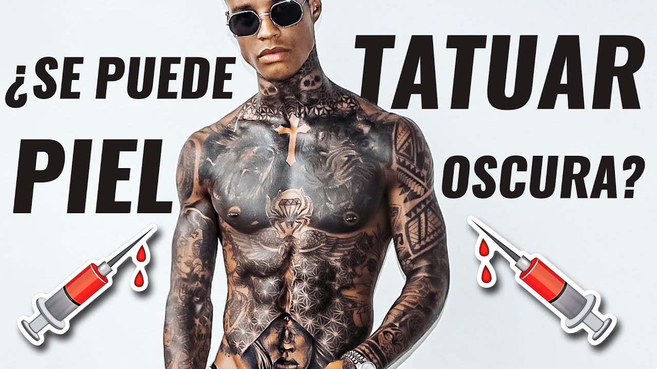 TATUAJES en PIEL MORENA: ¿Color o blanco y negro?