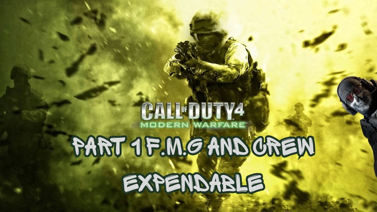 Call of Duty 4: Modern Warfare - F.N.G. & Crew Expendable | Campaign Walkthrough no commentary