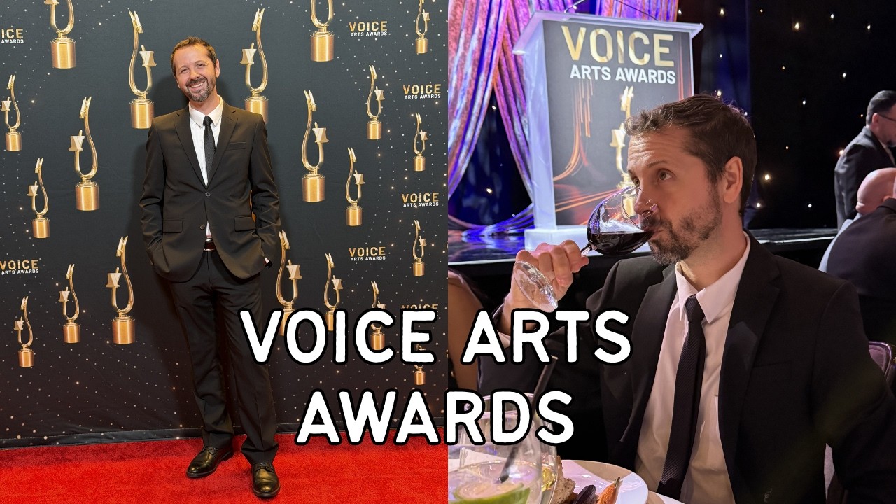 Audible Invited Me to the Voice Arts Awards… and I Had a Front Row Seat!
