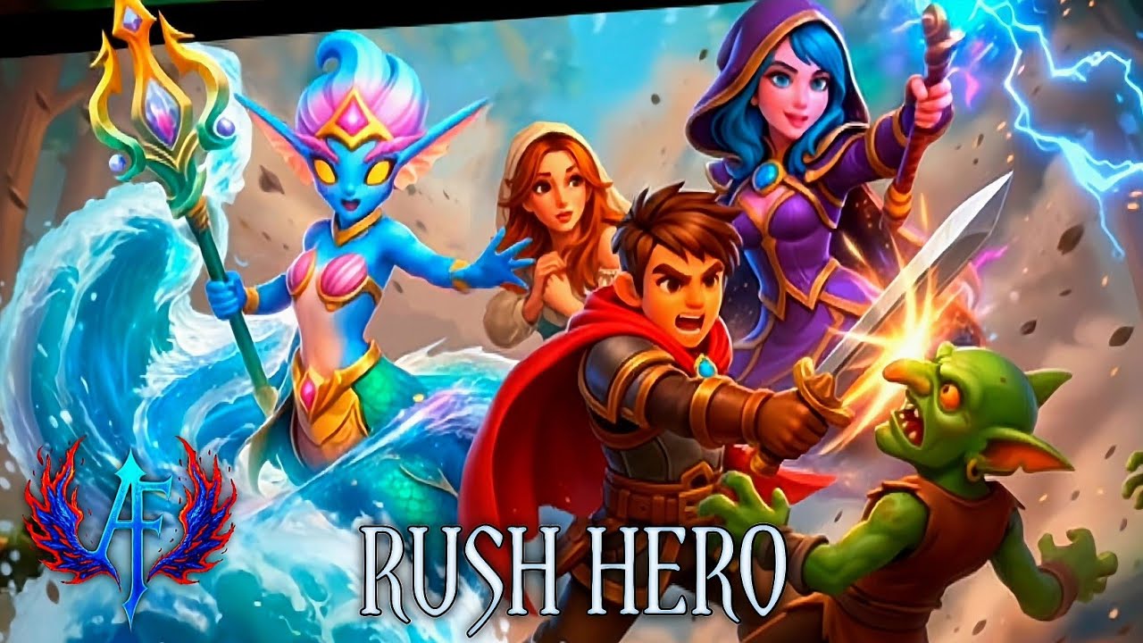 Rush Hero: AFK Legends RPG Gameplay Android