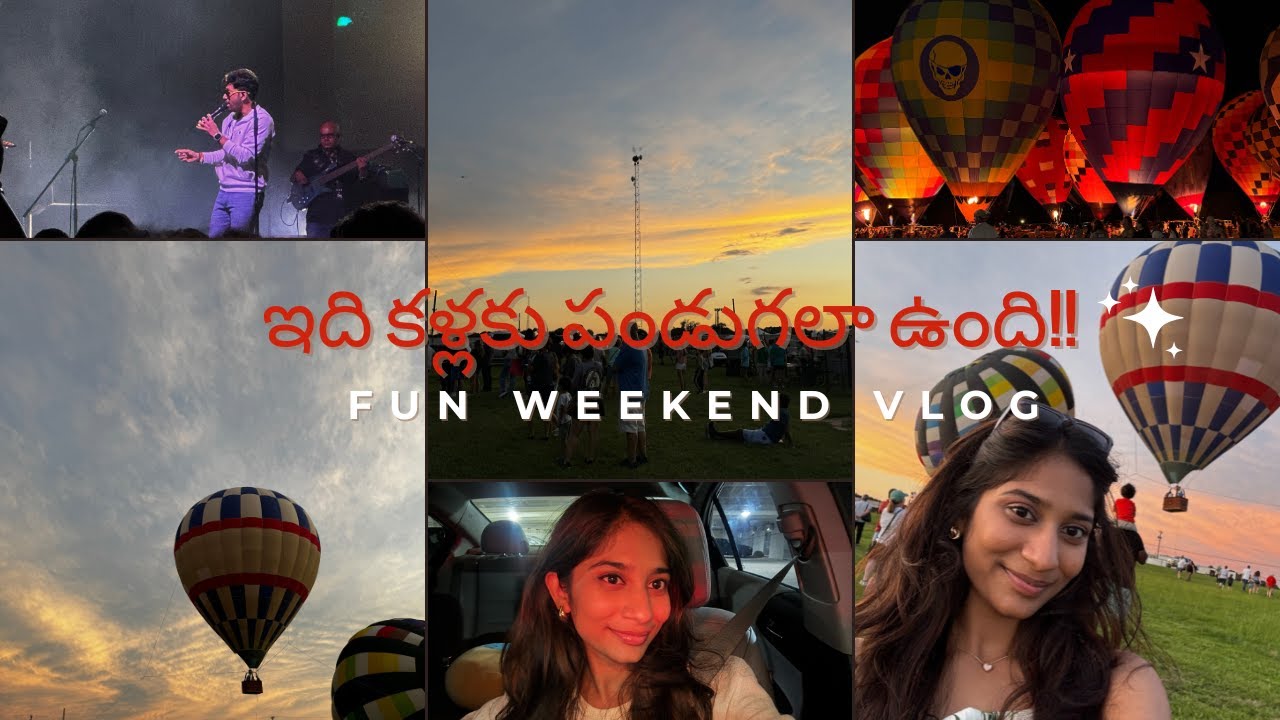 చాలా రోజుల తర్వాత ఒక FUN WEEKEND! | Travelled  3 hours to see this |  Went to Karthik's Concert.