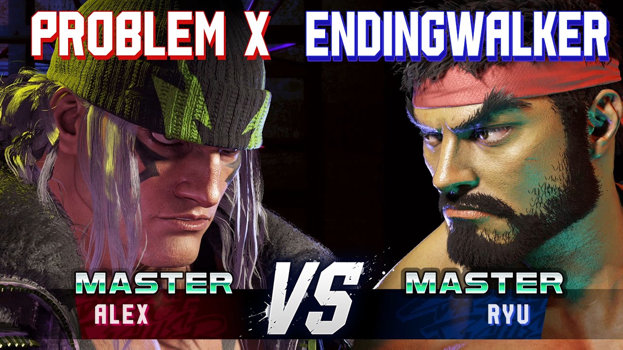 SF6 ▰ PROBLEM X (Alex) vs ENDINGWALKER (Ryu) ▰ High Level Gameplay