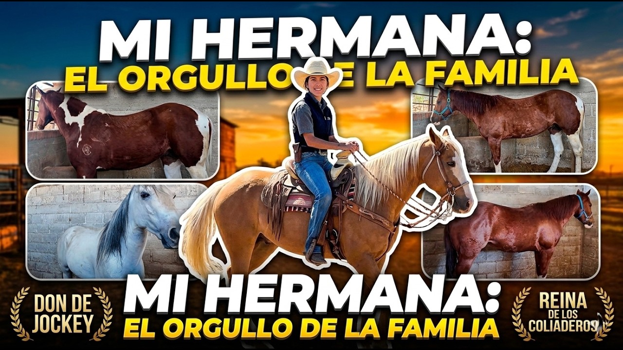 MI HERMANA TIENE UN DON Y ES JOQUI Y TAMBIEN LE GUSTAN LOS COLIADEROS ES EL ORGULLO DE LA FAMILIA