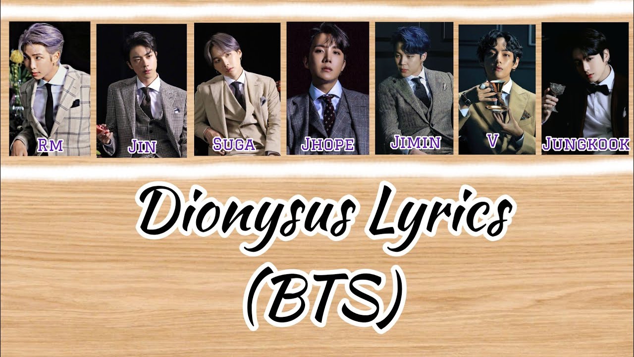 BTS Dionysus lyrics  #btslyrics