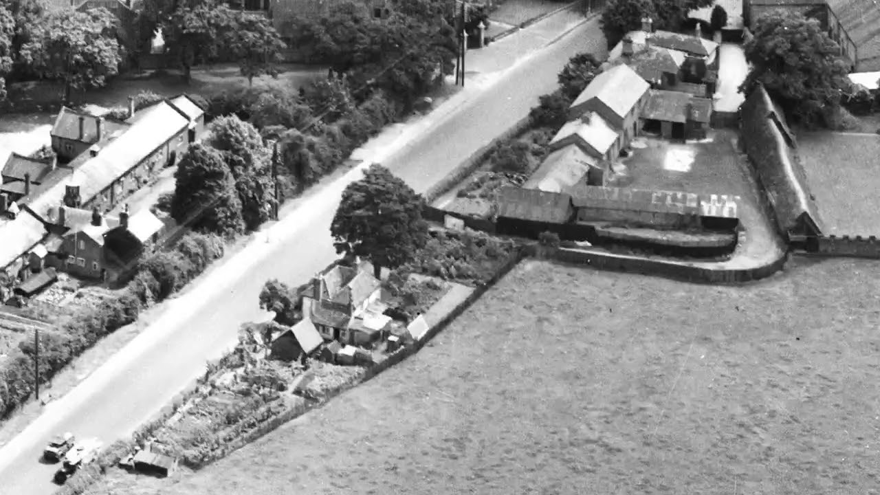 Aerial view of Stevenage July 1946.
