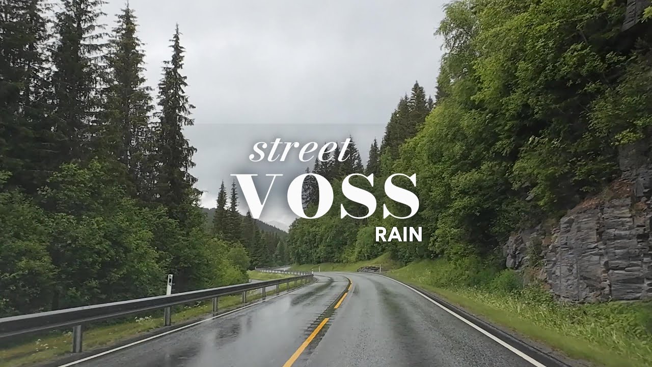 Rainy Day in Voss Norway - أجواء ممطرة في ريف فوس النرويج
