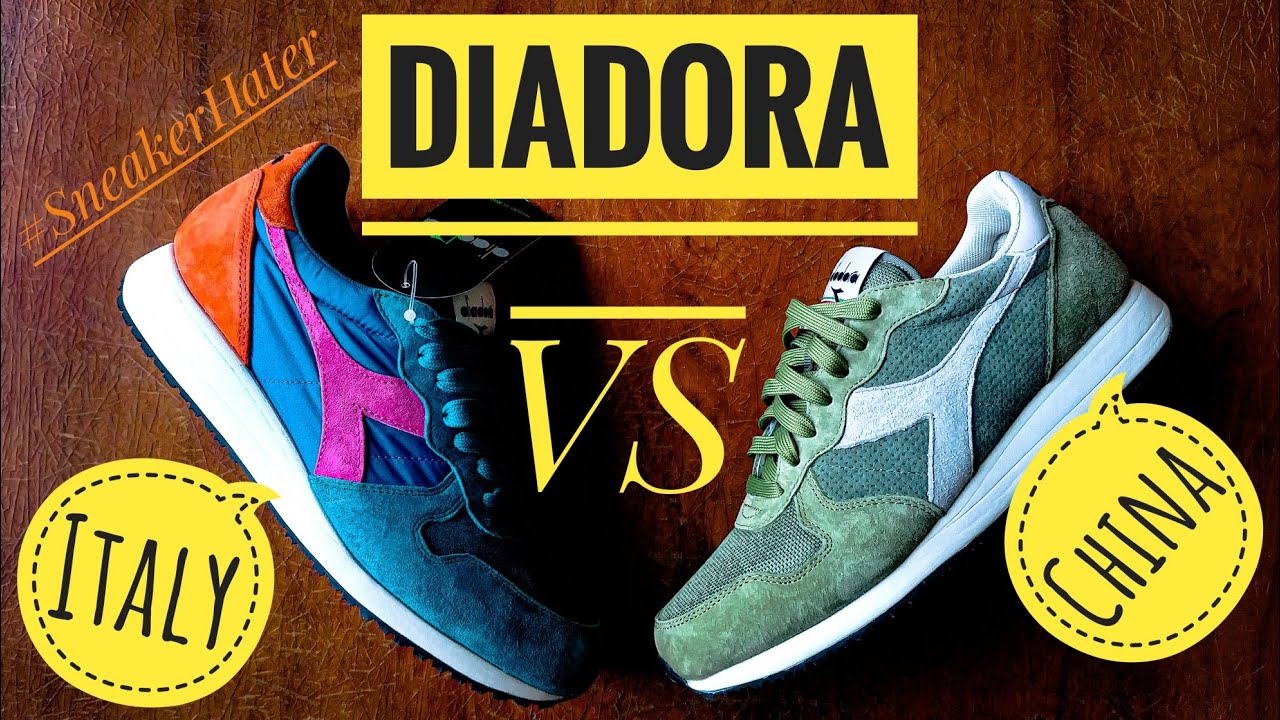 СРАВНЕНИЕ КРОССОВОК DIADORA TORNADO M II MADE IN ITALY И TORNADO PREMIUM MADE IN CHINA. КТО КРУЧЕ?!