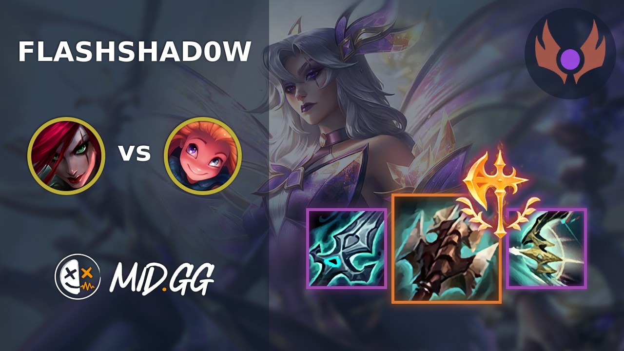 MID.GG: [ FlashShad0w ] Katarina MID vs Zoe | EUW MASTER | LOL Season 2026