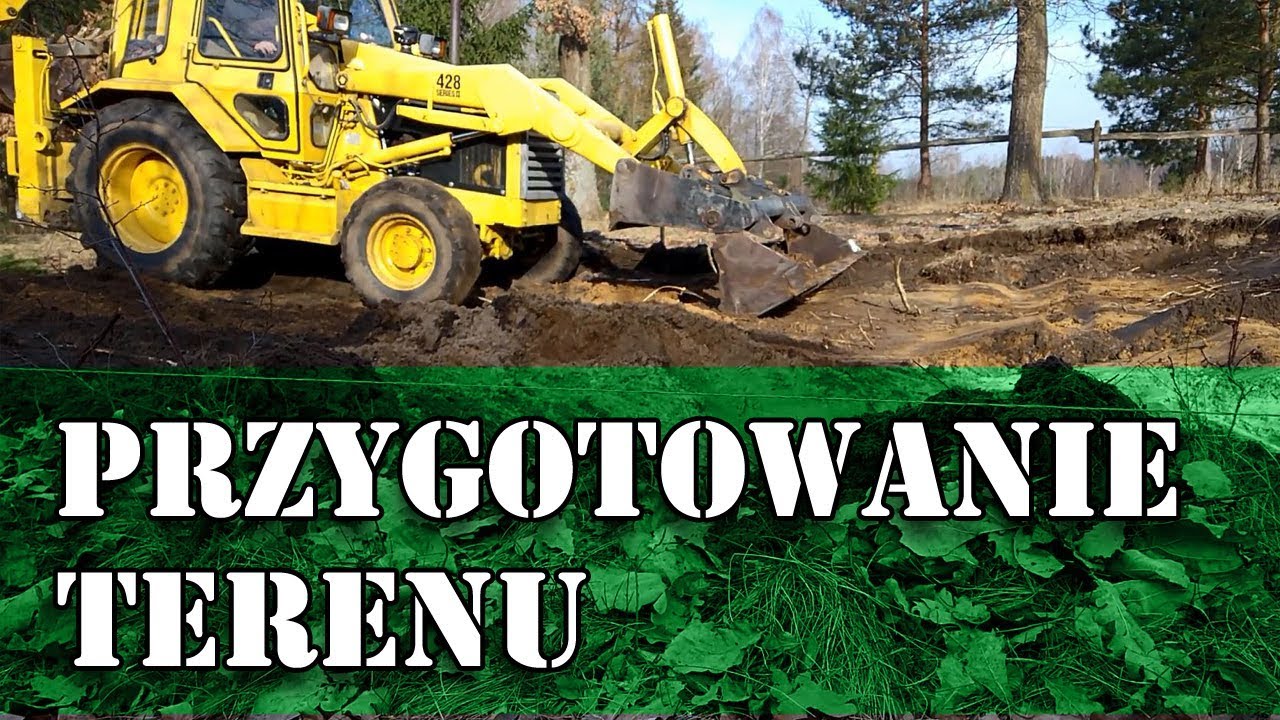 Dom za 100tys - Wykop pod fundamenty, przygotowanie terenu pod fundamenty #2