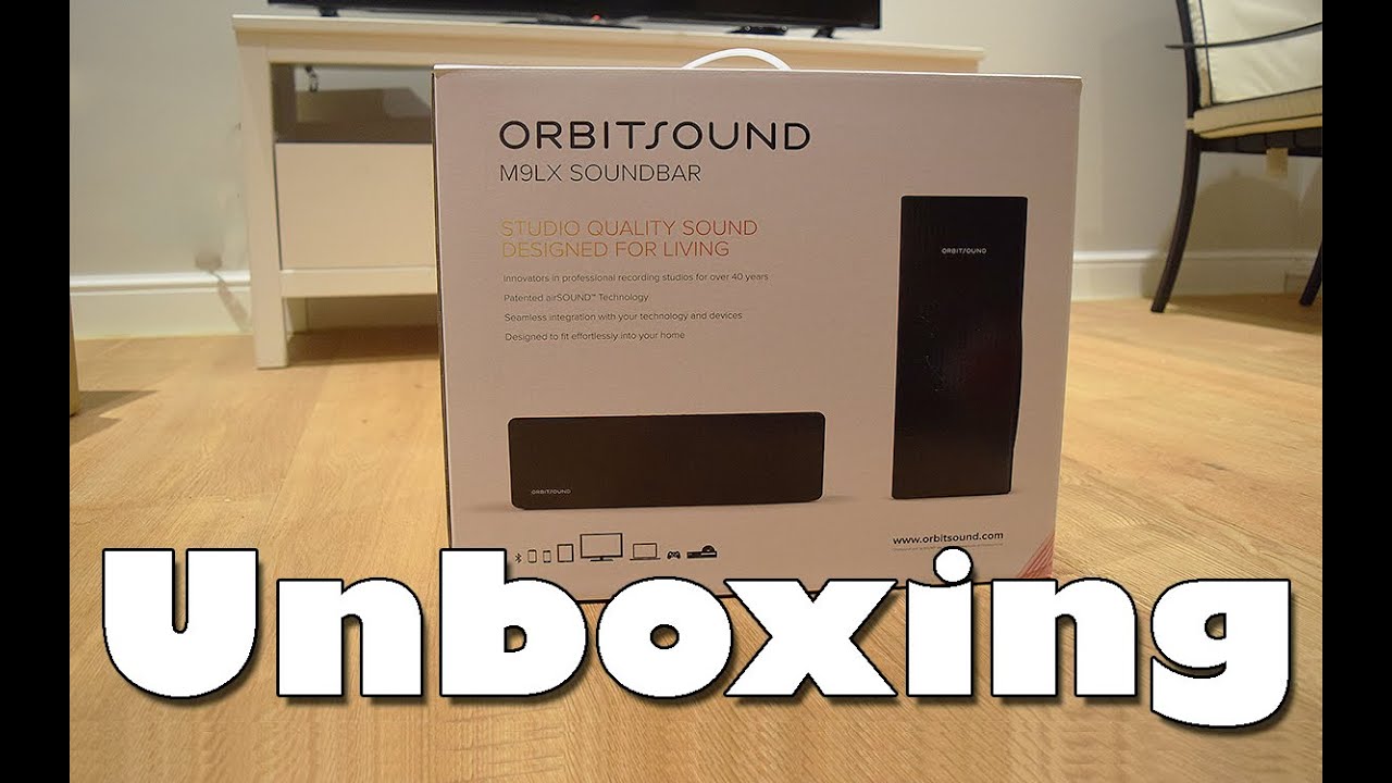 Unboxing: Orbitsound M9LX Soundbar