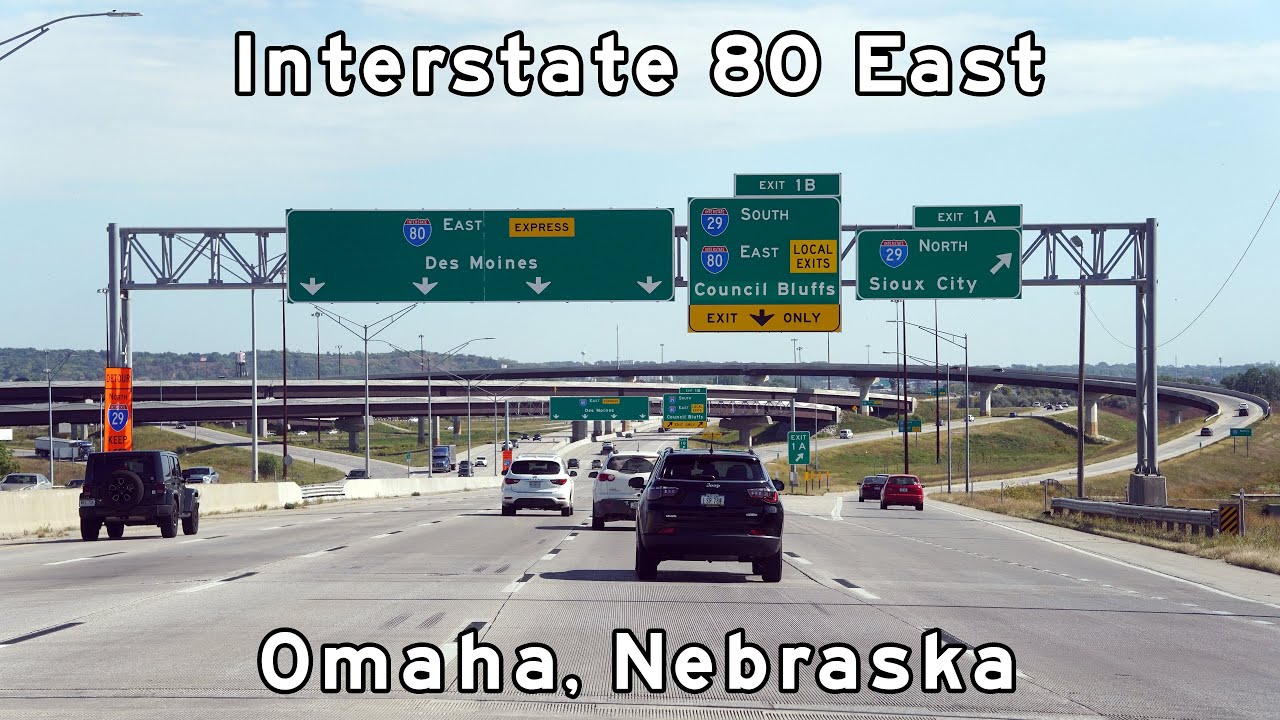 Interstate 80 - Omaha, Nebraska - October 2022