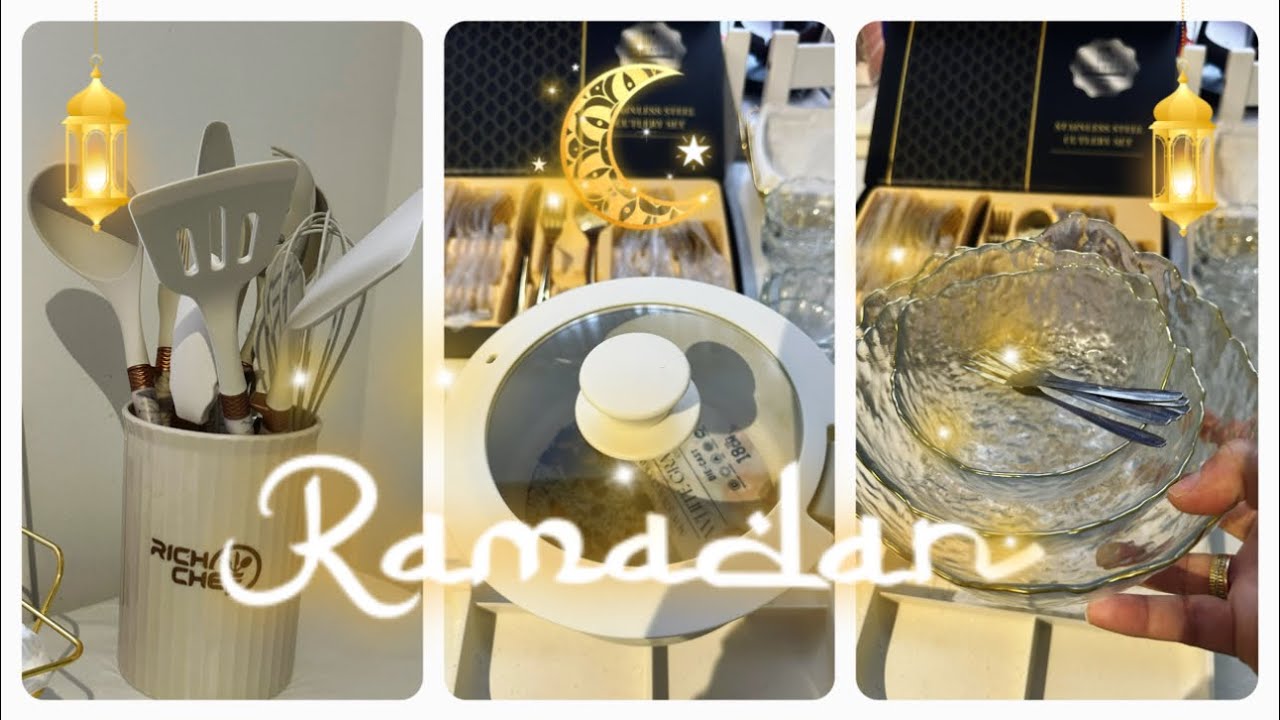 تجهيزات رمضان 2025 اول مشترياتي الأواني من shein# لشهر لمضان مبارك 🌙