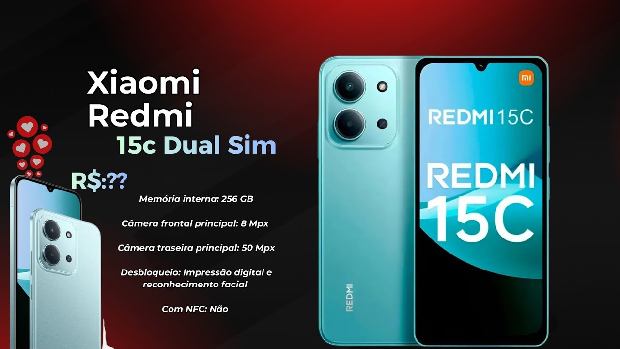 📱🔥 Xiaomi Redmi 15C | 256GB | 16GB RAM | Android 15