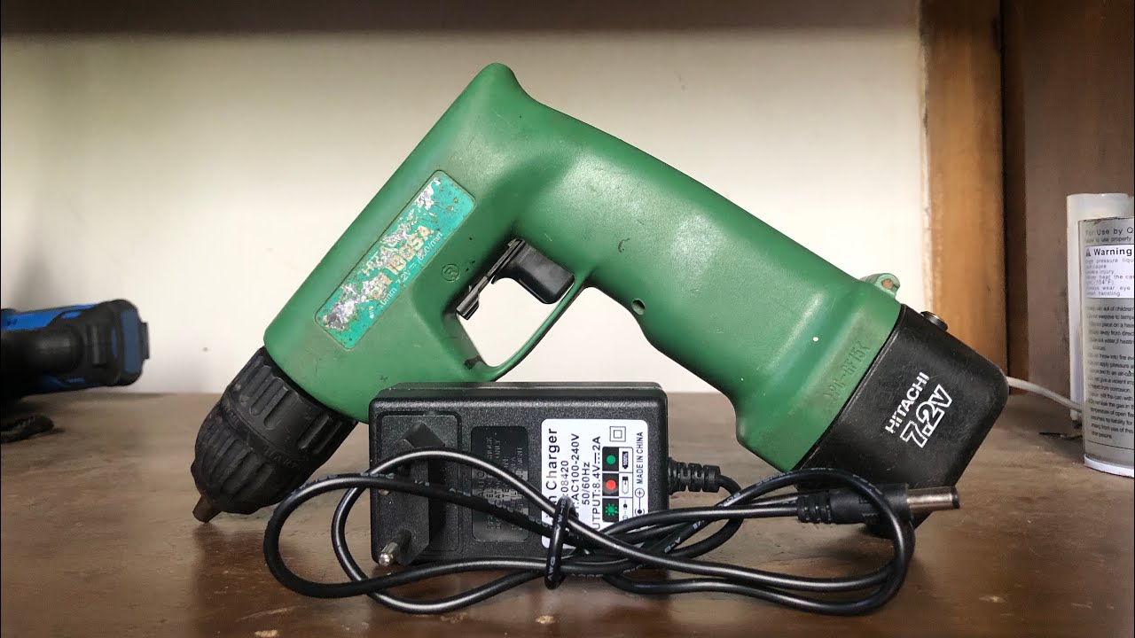 Saya kagum melihat komponen dalamnya, | Bongkar cordless drill driver HITACHI DN10DSA
