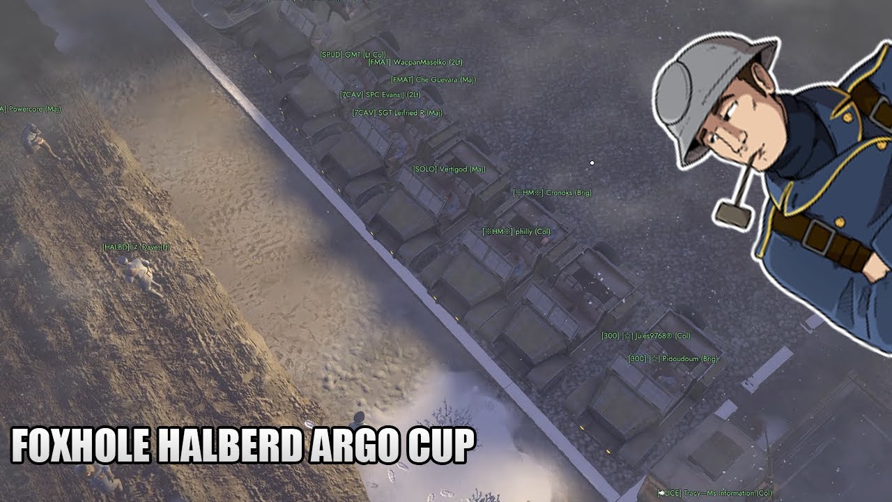 Кубок Foxhole Halberd Argo | Перспектива WN