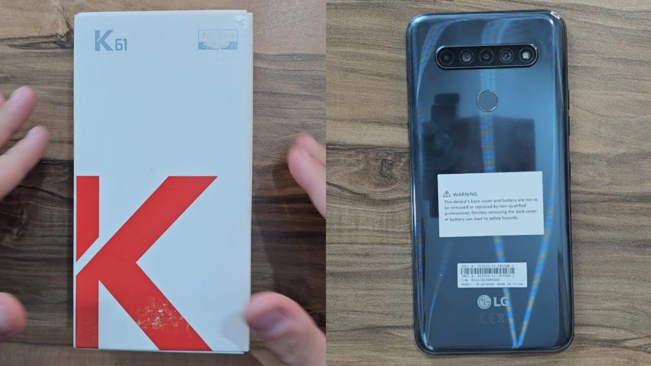 LG K61 Unboxing in 2023