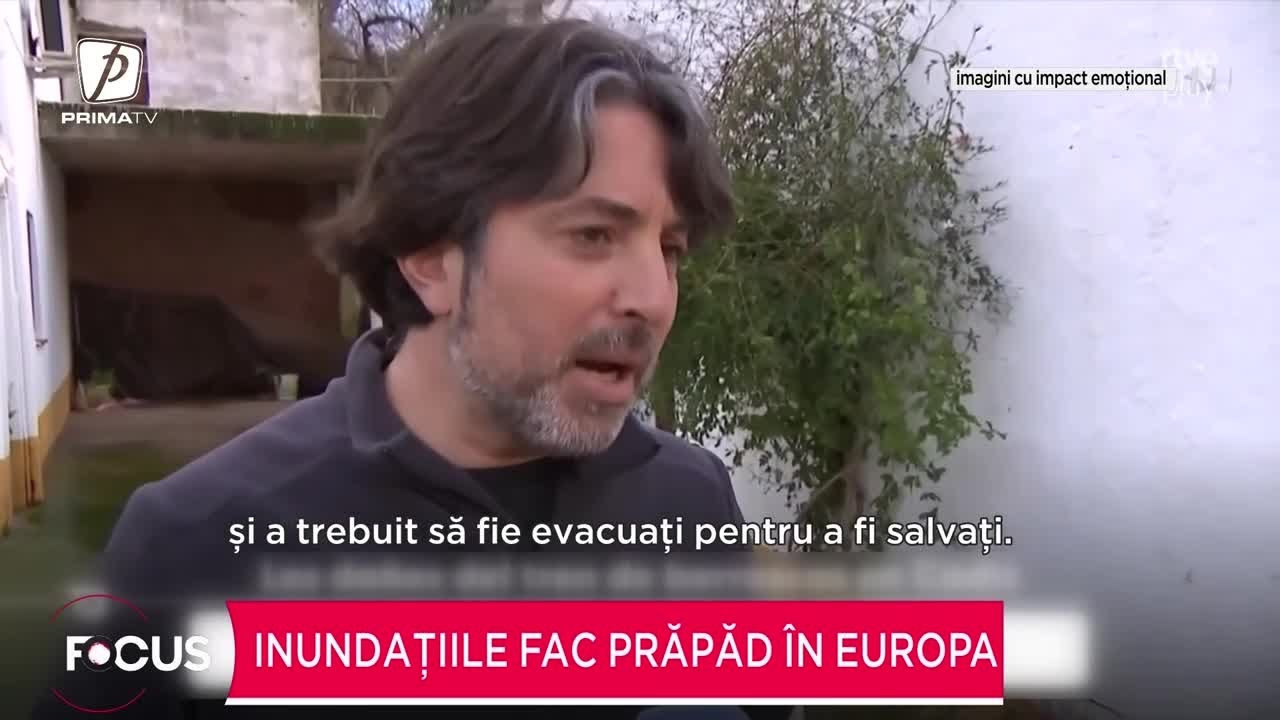 Inundațiile fac prăpăd în Europa