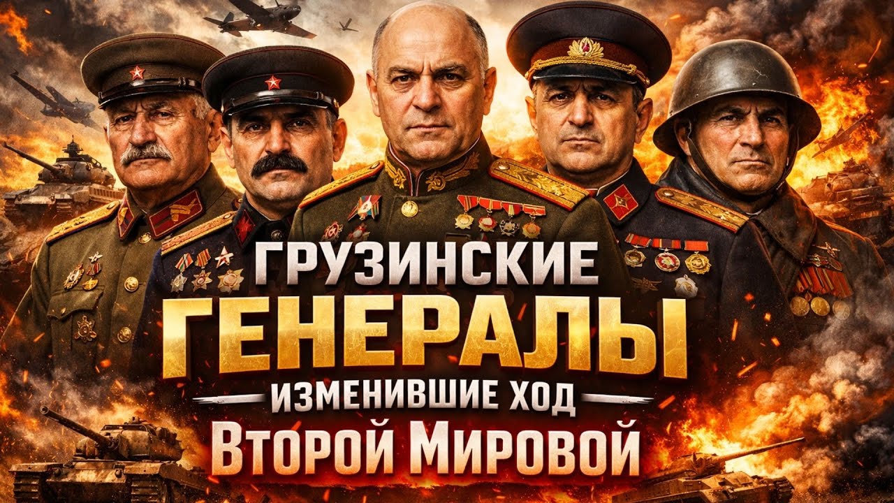 5 Грузинских Генералов, Которые Изменили Ход Второй Мировой Войны