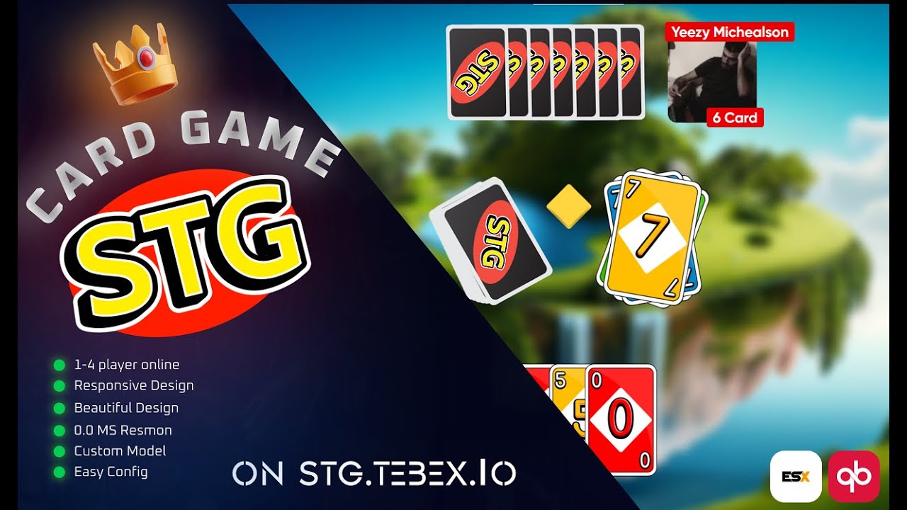 Fivem Card Game Script | stg_cardgame