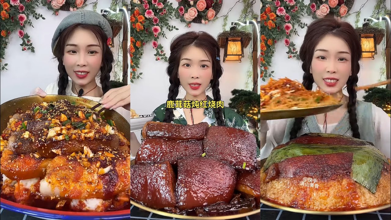 【ASMR】【MUKBANG】東坡肉 SPICY PORK BELLY | EATING SHOW | CHINESE MUKBANG | 食べ |吃播 LOVE ASMR•JENNIE #11