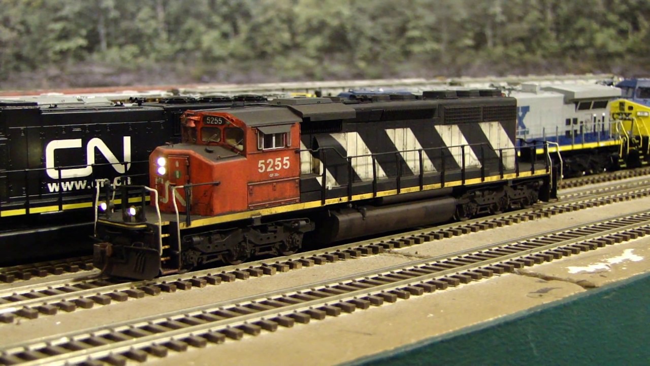 Upgraded Intermountain CN SD40-2W #5255