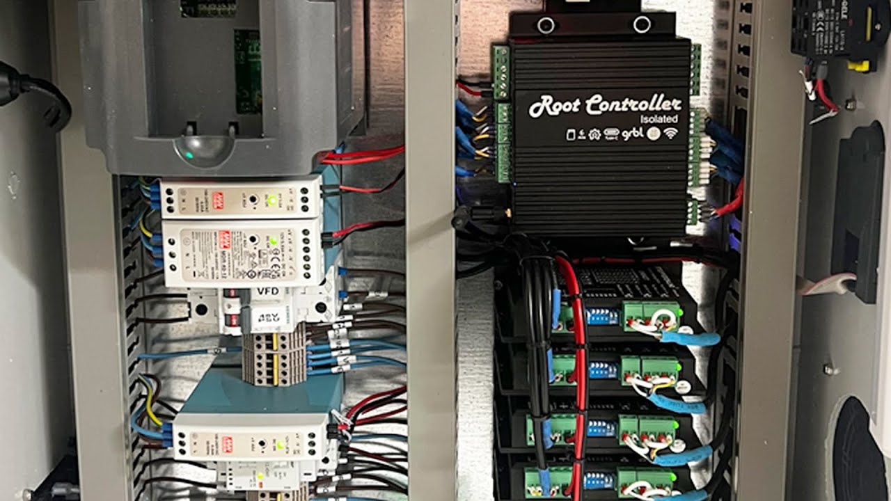 CNC Control Cabinet - FluidNC