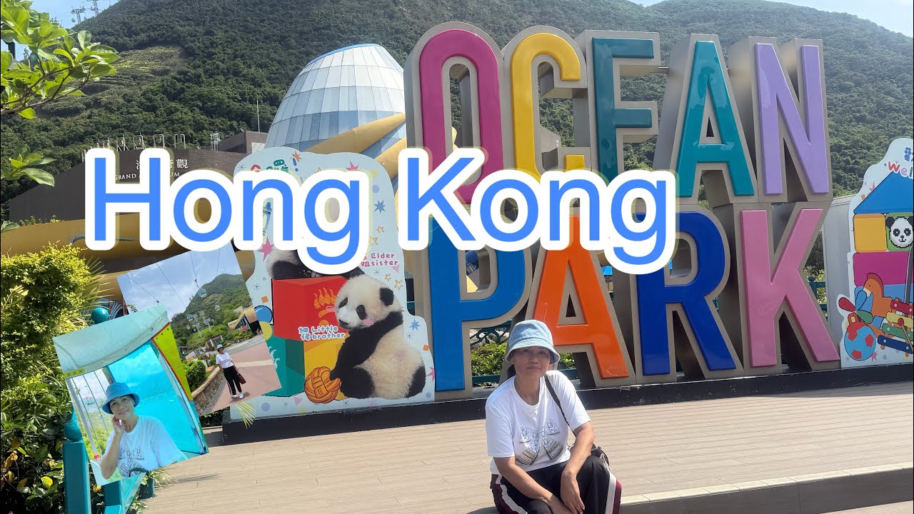 Ocean Park in Hong Kong | Cable car ride #hongkong #oceanparkhongkong