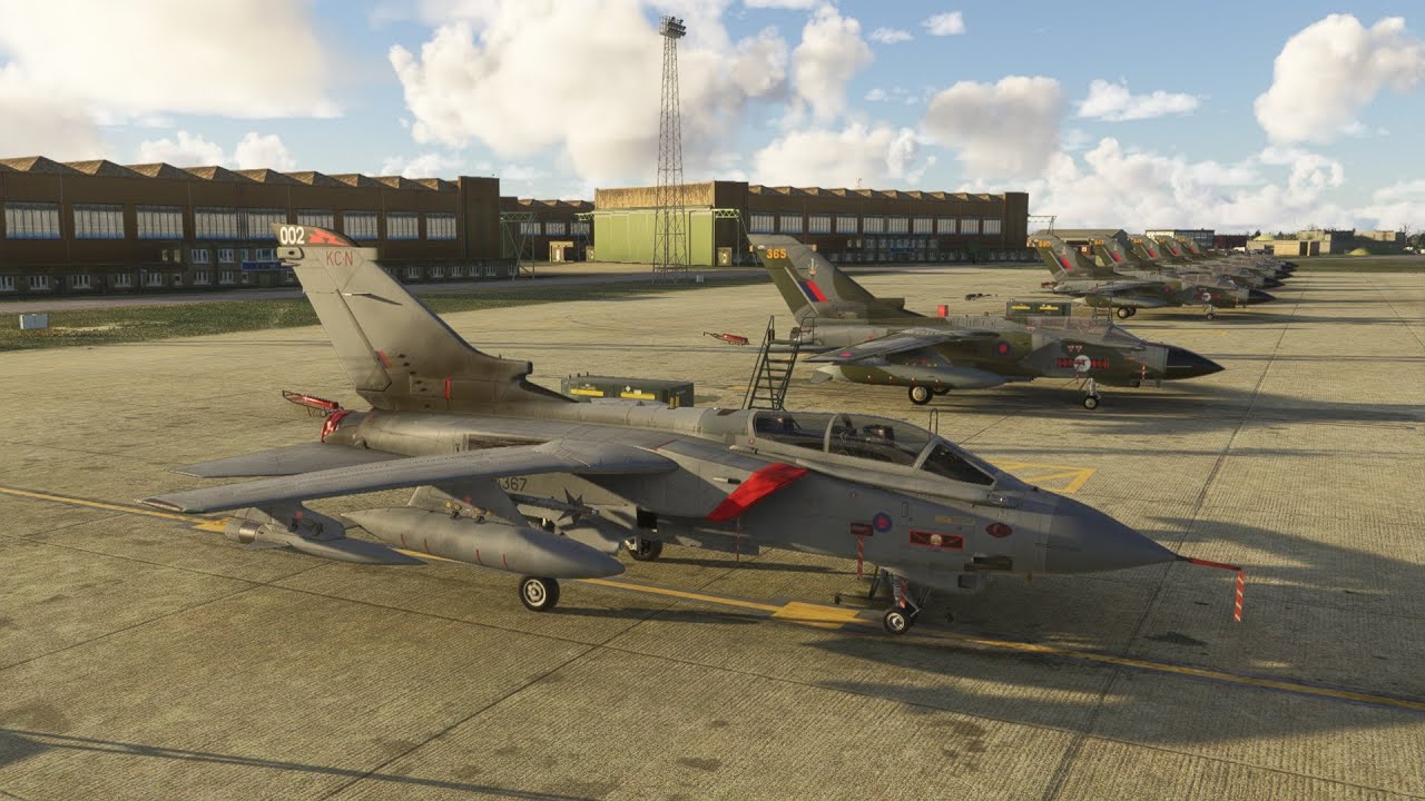 Livestream flight across the UK in the IndiaFoxtEcho Panavia Tornado GR4 in Flight Simulator 2024