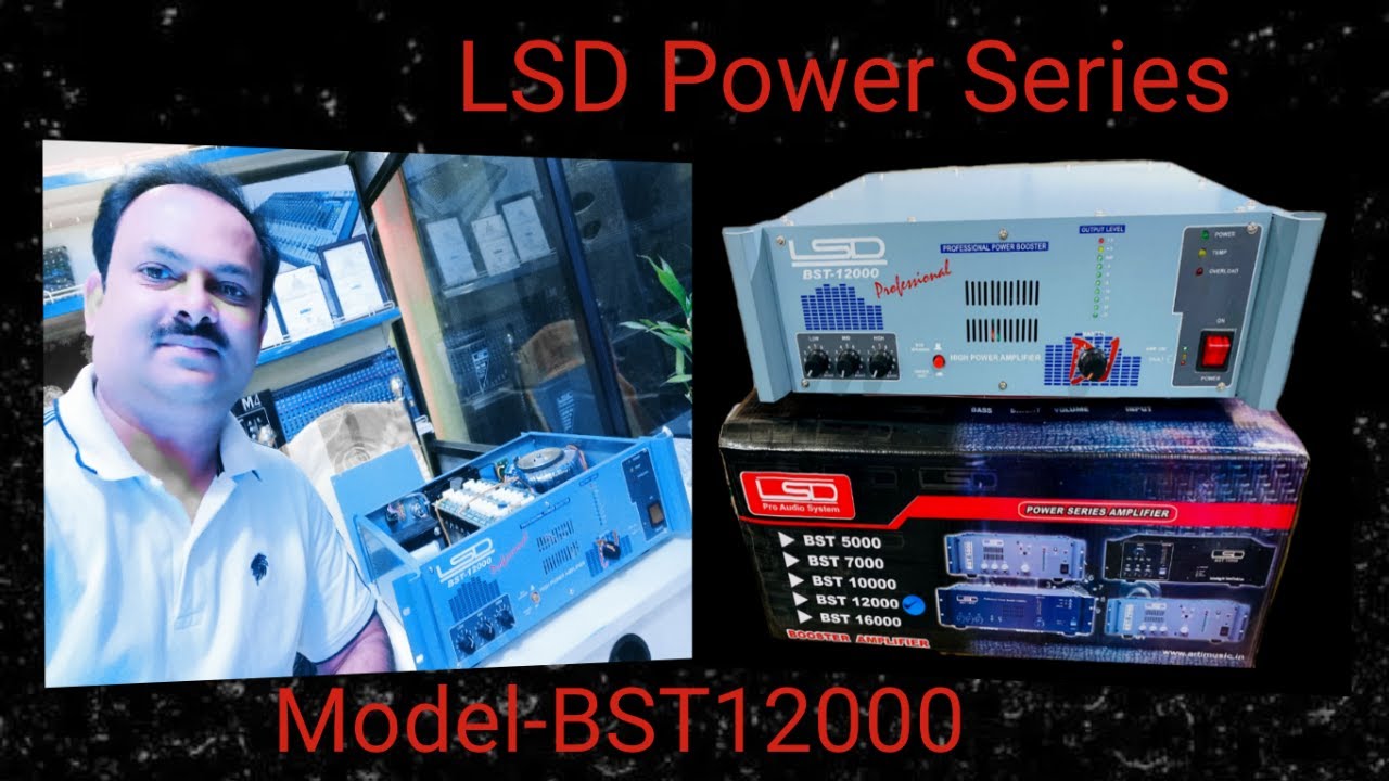 LSD BST 12000 BOOSTER AMPLIFIER || POWER SERIES 1200WATT  AMPLIFIER