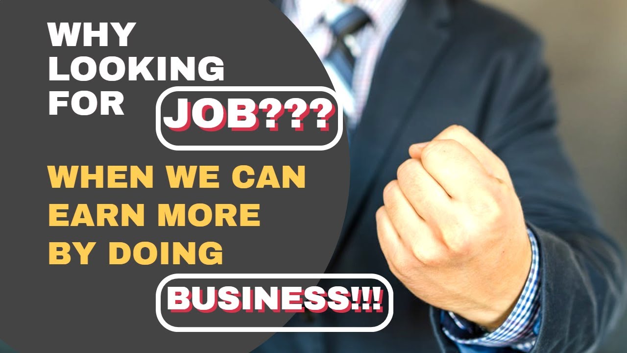 Why we are looking for JOBS when we can earn more by doing Business with Usman Chughtai