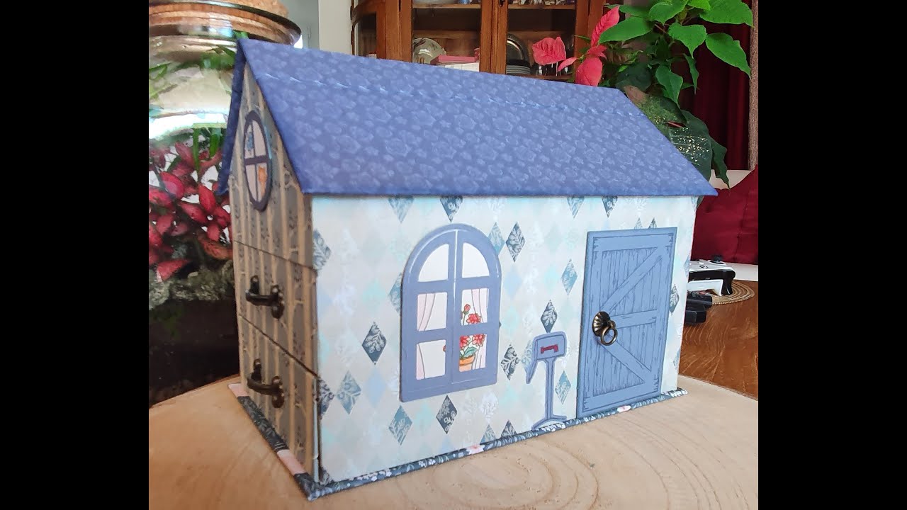 tuto maisonnette cartonnage (partie 1/2)