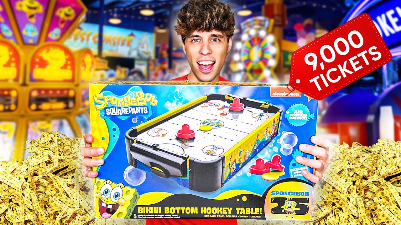 Can I WIN It Cheaper? SpongeBob Air Hockey Table