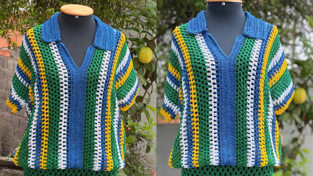 CAMISA DE CROCHE COPA