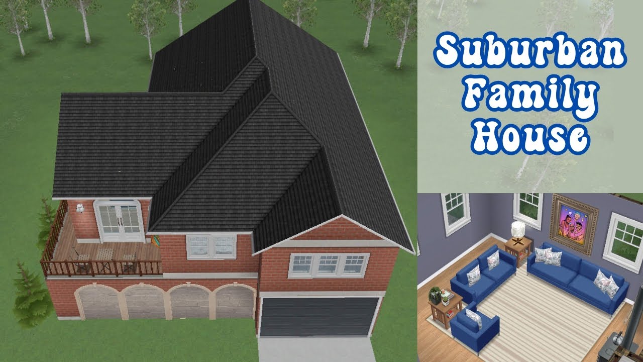 Sims Freeplay│Suburban Family House