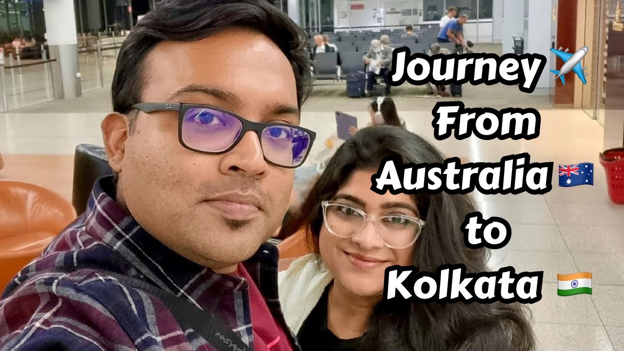Journey From Australia to India | Perth to Kolkata | Singapore Airlines | ছুটিতে কলকাতায় পাড়ি ✈️