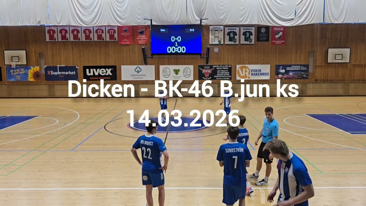 Dicken - BK-46 vit B jun ks 14 mars 2026