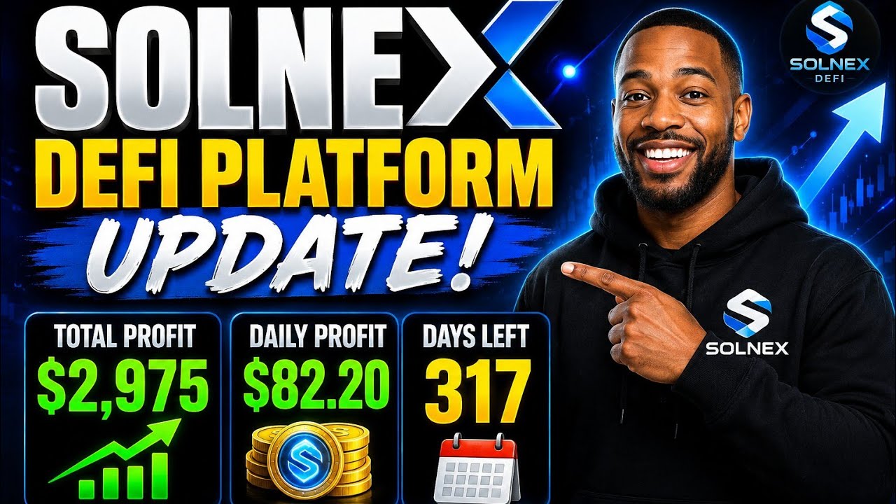 Solnex DeFi Platform Update: $2,795 Total Profit | $82.20 Daily | 317 Days Left