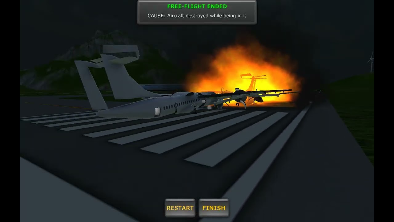 The game is called turbo prop simulator 