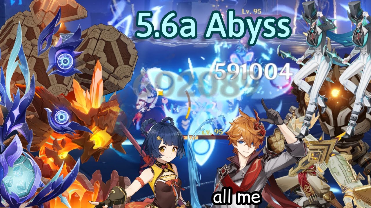 5.6 Abyss Childe International Floor 11&12 Full Star Clear | Genshin Impact