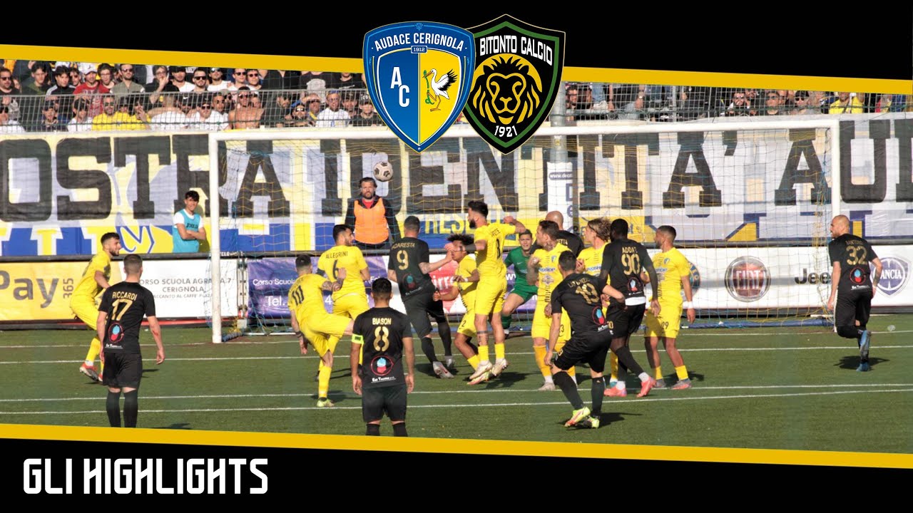 Cerignola-Bitonto 1-0: gli Highlights del match