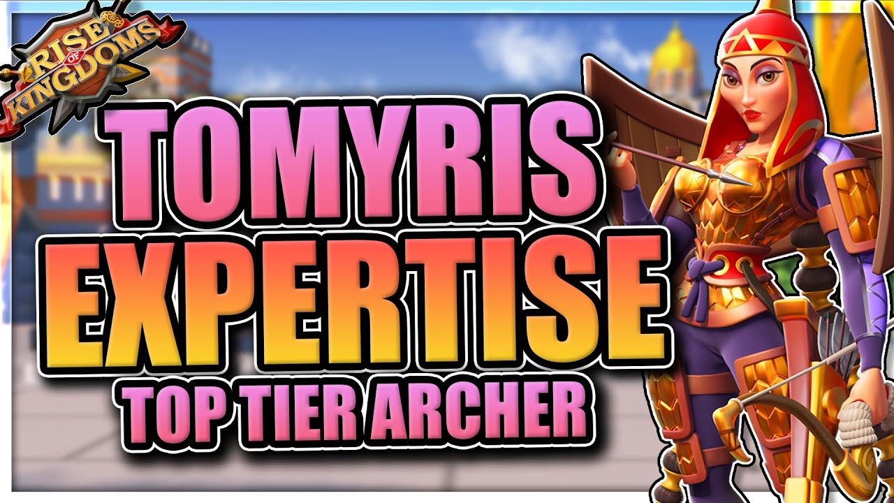 Expertised Tomyris in Rise of Kingdoms [daily special offer worth it?]