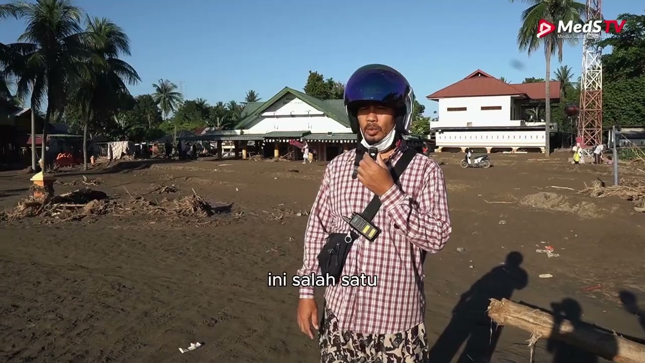 Pemukiman Warga Di Desa Manyang Cut, Kec Merdu, Kab Pidie Jaya Tertimbun Tanah Setinggi 2 Meter