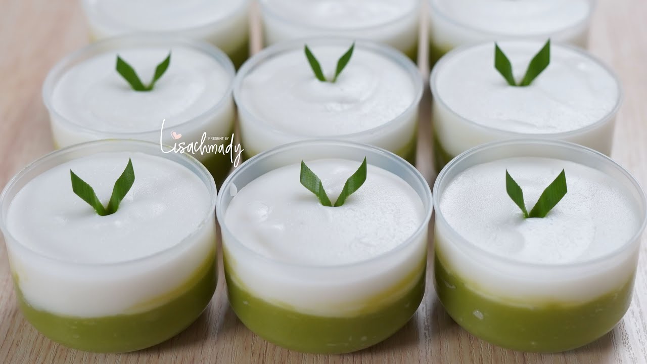 MURAH MERIAH!! Ide Jualan Takjil, Pandan Vla Santan. Lumer di mulut