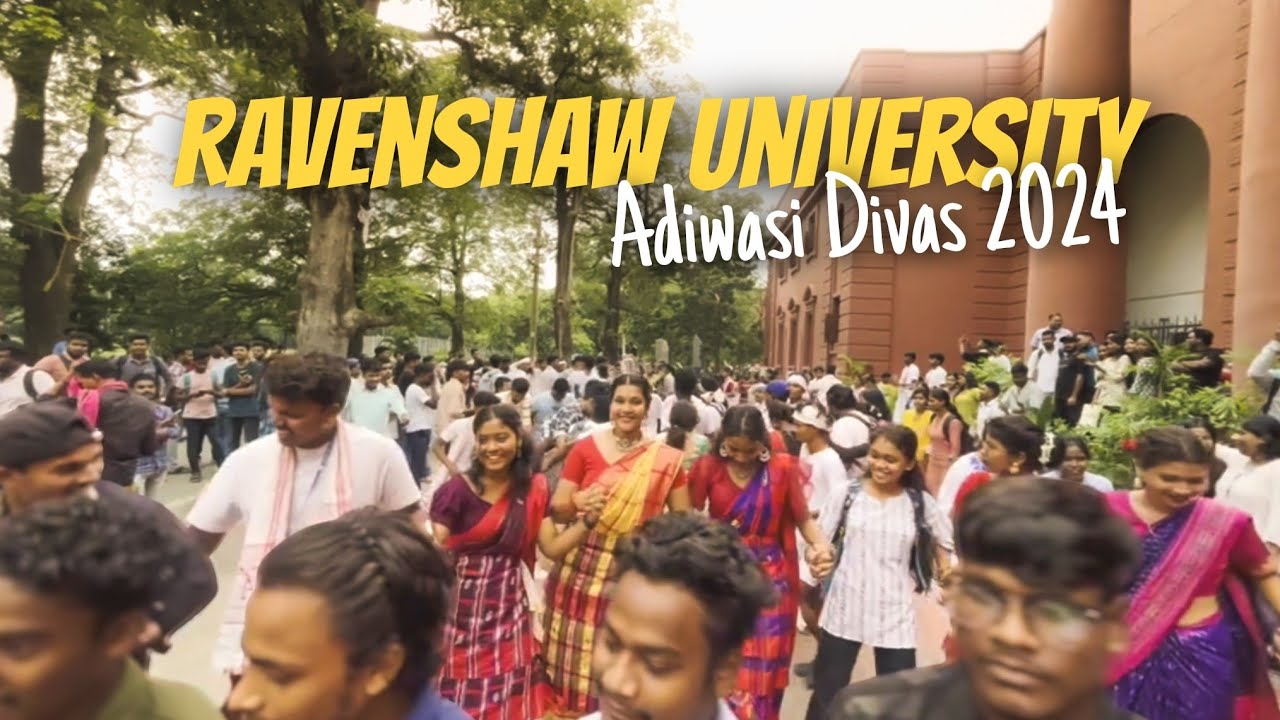Ravenshaw University ADIWASI DIVAS 2024😍 | Adiwasi Divas 🙏|SantaliVlog|@Gopu_Creation_