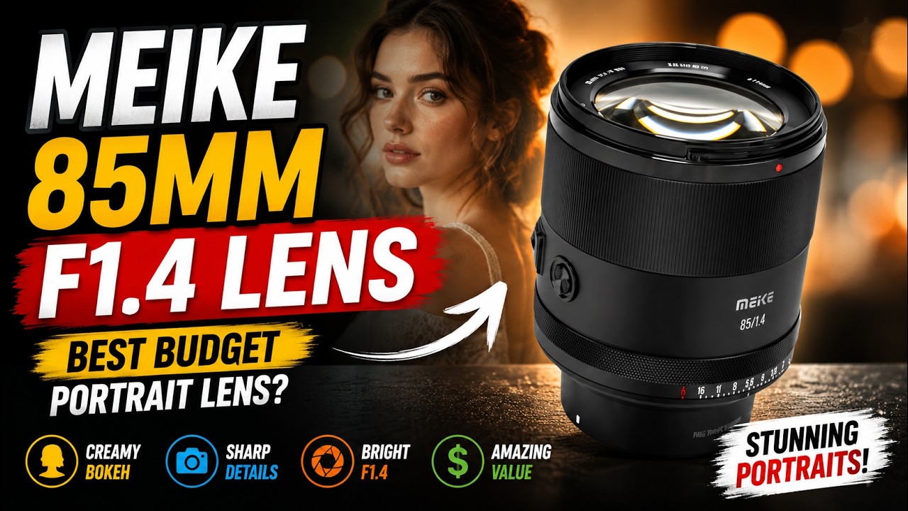 Meike 85mm F1.4 Lens REVIEW: Best Budget Portrait Lens for Stunning Bokeh?